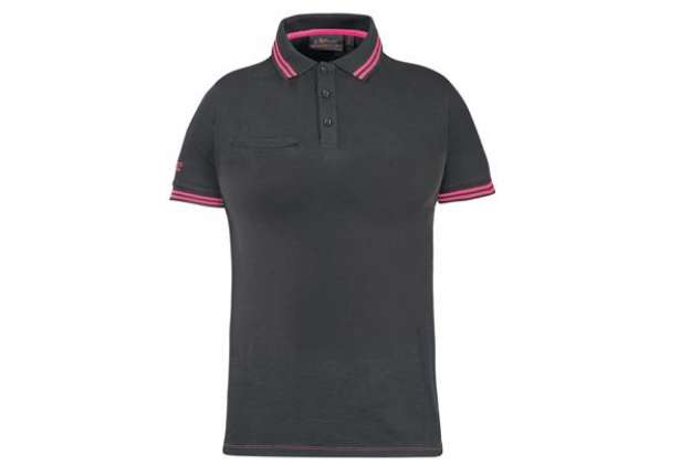 Immagine di Polo donna WayLady - taglia L - grigio/fucsia - U-Power