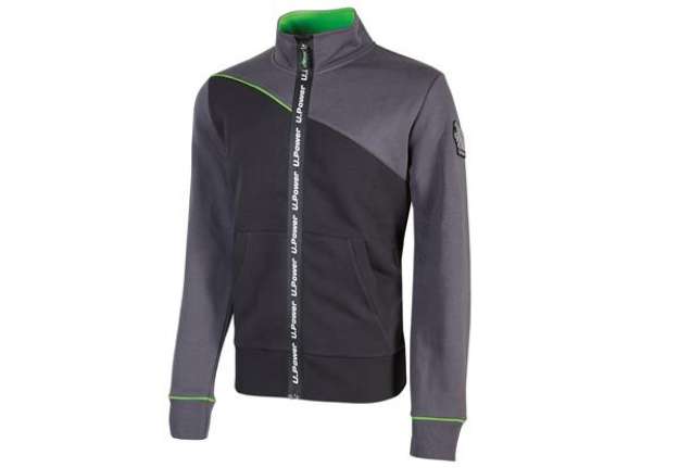 Immagine di Felpa Uranus - taglia XL - grigio - U-Power