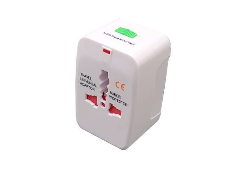 Immagine di Adattatore da viaggio universale - bianco - MKC Melchioni