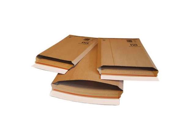 Immagine di Sacchetti e-commerce pack - 18,5 x 27 x 5 cm - cartone microonda - avana - Blasetti - conf. 25 pezzi