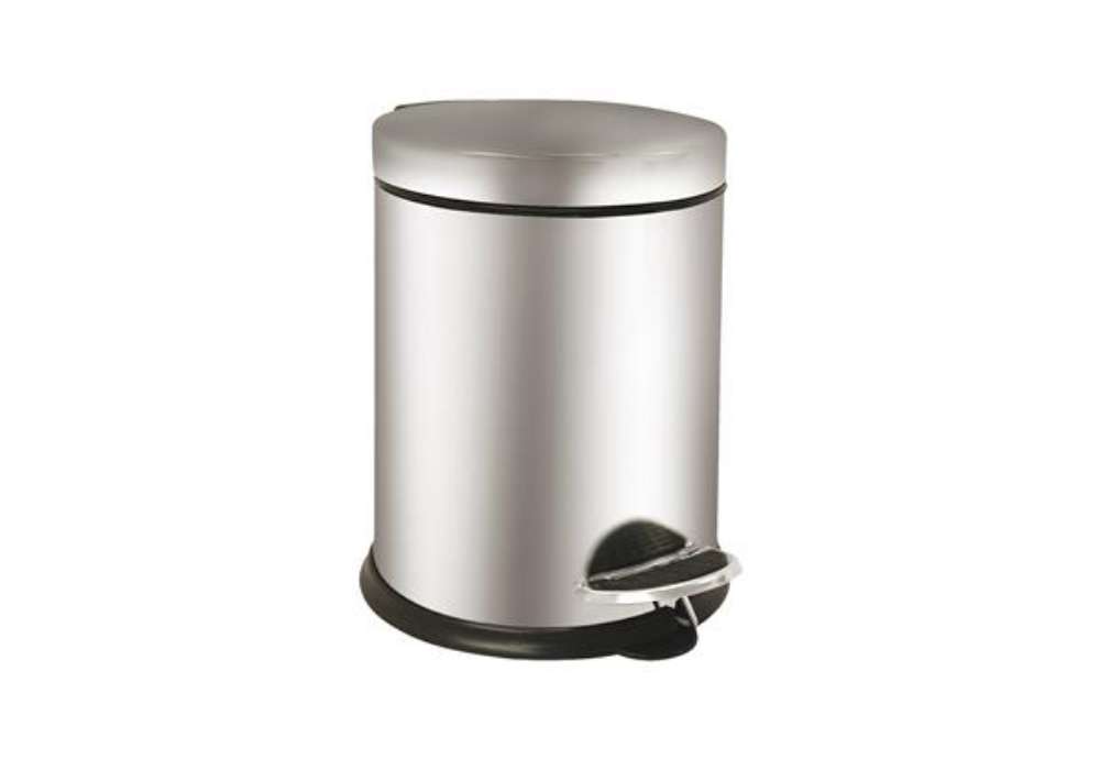 Immagine di Pattumiera a pedale Bin Basic - 3 L - acciaio inox - Medial