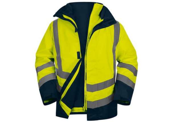 Immagine di Parka 5 in 1 Optimum 3 alta visibilità - taglia XL - giallo fluo - Deltaplus