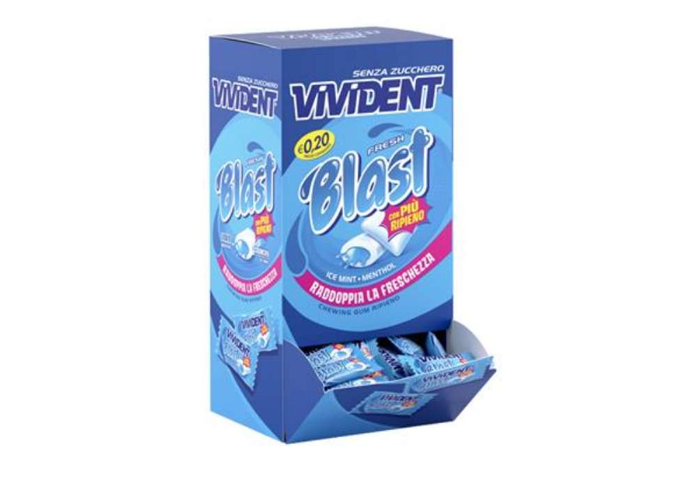 Immagine di Gomma da masticare Vivident Fresh Blast - conf. 250 pezzi