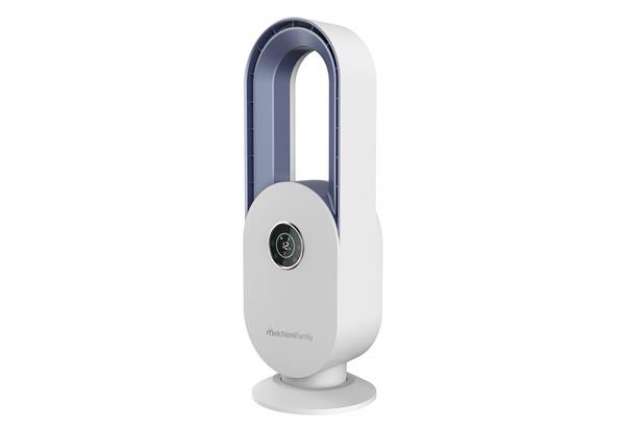 Immagine di Ventilatore a torretta senza pale - 3 velocit? - 45 W - 22,5 x 22,5 x 67,5 cm - Melchioni Family