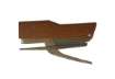 Immagine di Cucitrice Zenith 590 CRAFT Oro cangiante/legno -  fino a 20 fogli 205901611