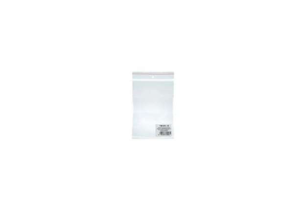 Immagine di Buste con chiusura a pressione trasparenti in LDPE Donau 8x12 cm conf. da 100 pz - 15072215-90