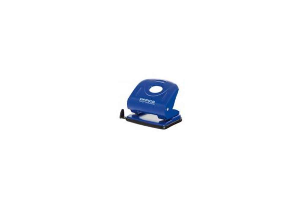 Immagine di Perforatore a due fori fino a 30 fogli Office Products blu 18052311-01