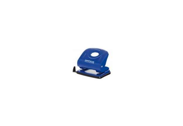 Immagine di Perforatore a due fori fino a 30 fogli Office Products blu 18052311-01