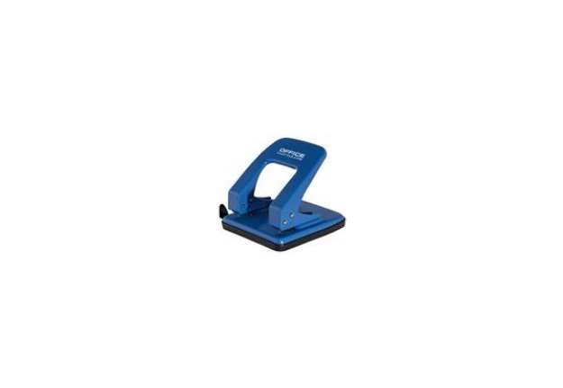 Immagine di Perforatore a due fori fino a 40 fogli Office Products blu 18052511-01