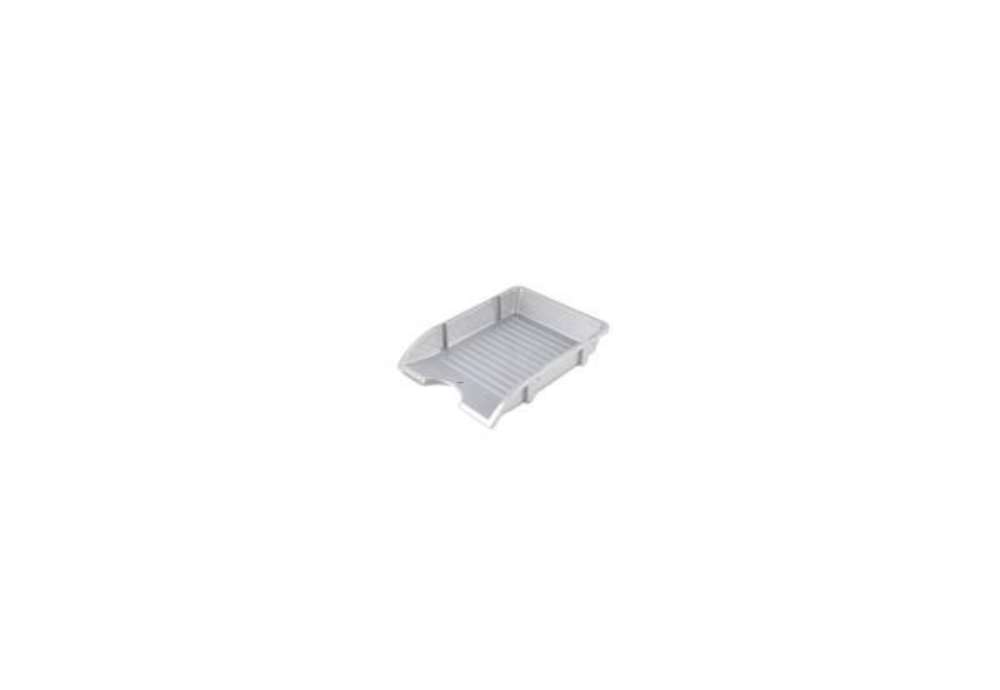 Immagine di Vaschette portacorrispondenza in PPL infrangibile A4 Donau argento 7455001PL-38
