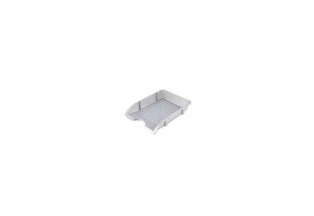 Immagine di Vaschette portacorrispondenza in PPL infrangibile A4 Donau argento 7455001PL-38