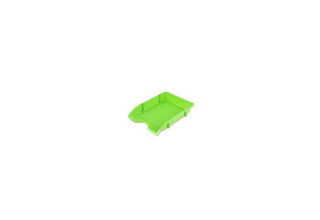 Immagine di Vaschette portacorrispondenza in PPL infrangibile A4 Donau verde chiaro 7455001PL-41