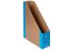 Immagine di Portariviste in cartone formato A4 dorso 8 cm Donau blu 3550001FSC-10