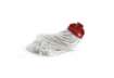 Immagine di Mop per pavimenti in cotone Blu dimora Fiore 150 g bianco 0024D