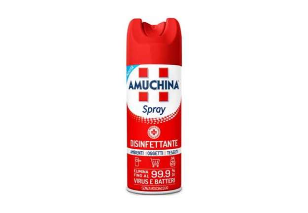 Immagine di Spray disinfettante per ambienti, oggetti e tessuti Amuchina P.M.C. - 400 ml - 05-0433