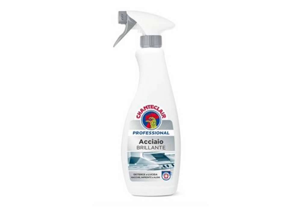 Immagine di Detergente acciaio brillante TRIGGER Chanteclair Professional 700 ml 05-0703