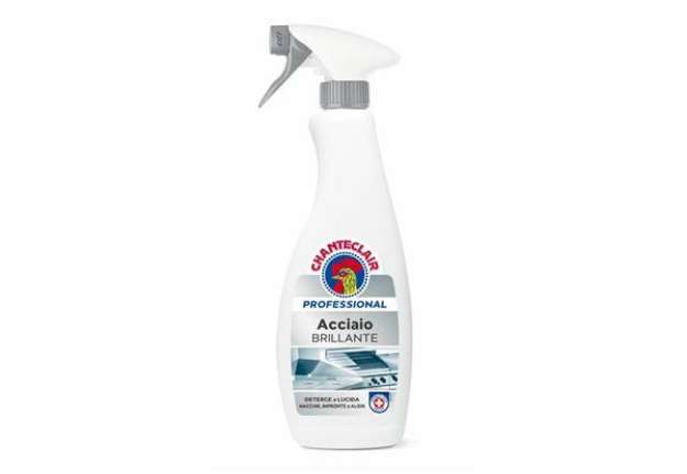 Immagine di Detergente acciaio brillante TRIGGER Chanteclair Professional 700 ml 05-0703