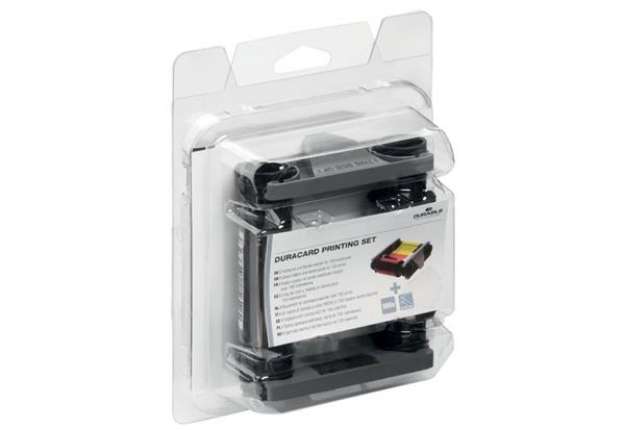 Immagine di Kit di stampa per Durable DURACARD® ID 300 - 1 nastro + 100 tessere - 8913-00