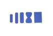 Immagine di Cerotto blu detectable sterili Detectaplast conf. 100 pz misure assortite - CER049