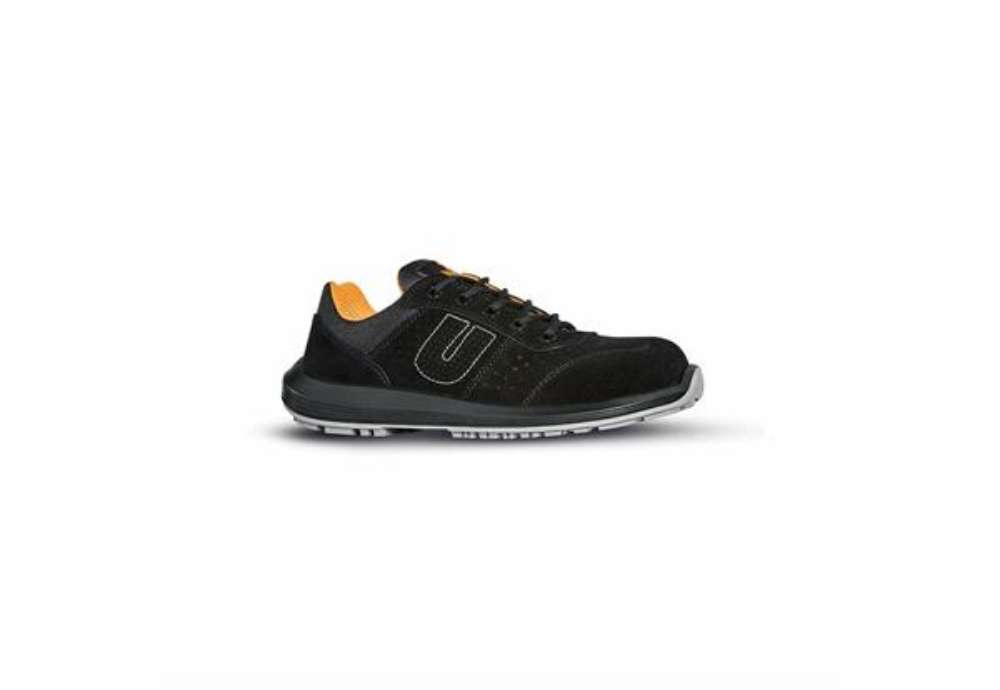 Immagine di Scarpe antinfortunistiche in morbida pelle scamosciata Sun S1P SRC nere U-Power N° 42 - RR20056-42