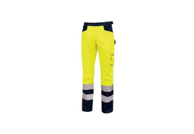 Immagine di Pantalone da lavoro Light Yellow Fluo U-Power taglia M HL155YF-M