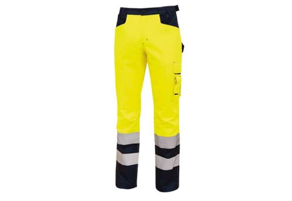 Immagine di Pantalone da lavoro Light Yellow Fluo U-Power taglia L HL155YF-L
