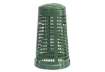 Immagine di Trespolo portasacco 110 lt HDPE Mobil Plastic verde scuro 69/110-VES