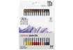 Immagine di Scatola in metallo 24 matite colorate - diametro mina 3,7 mm Winsor&Newton colori assortiti - 049001