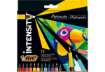 Immagine di Pennarelli con grip BIC Intensity Premium tratto 0,73 mm conf. 12 colori assortiti - 977891