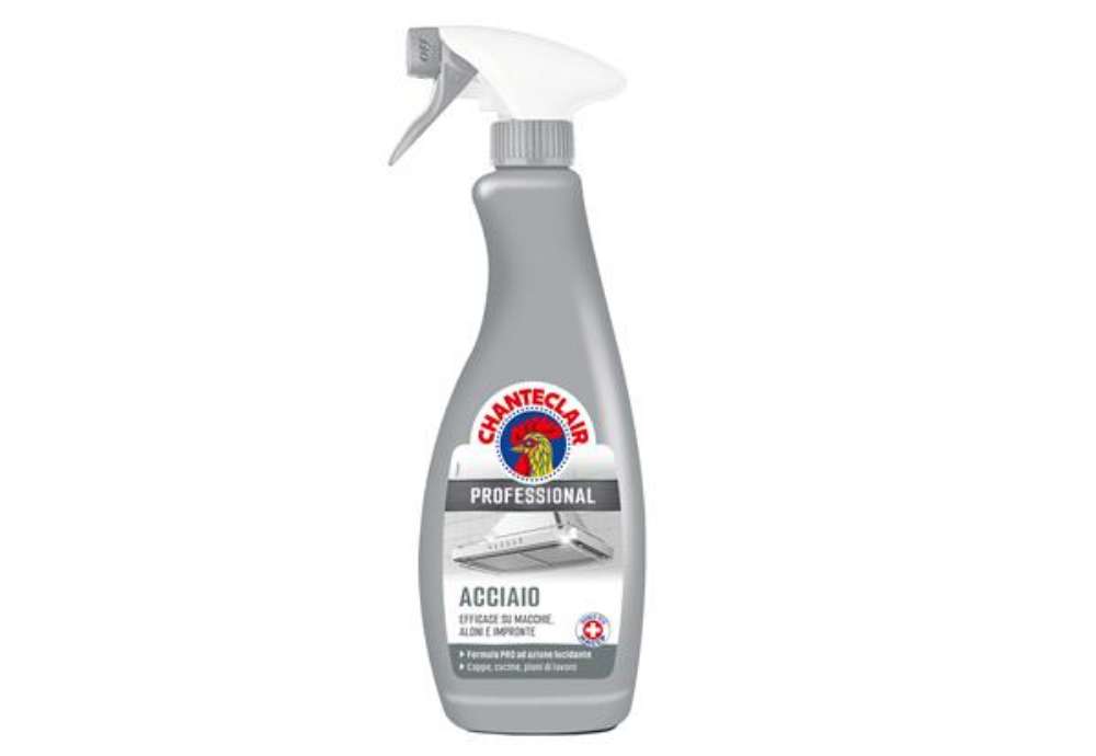 Immagine di Detergente Professional acciaio brillante - in trigger - 700 ml - Chanteclair