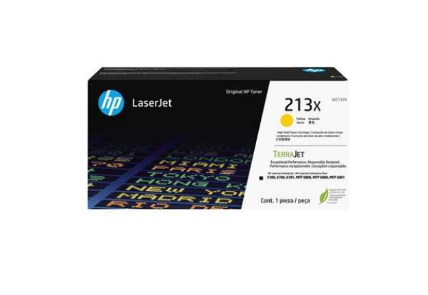 Immagine di Hp -  Toner originale LaserJet HP 213X - Giallo - W2132X - 6.000 pag
