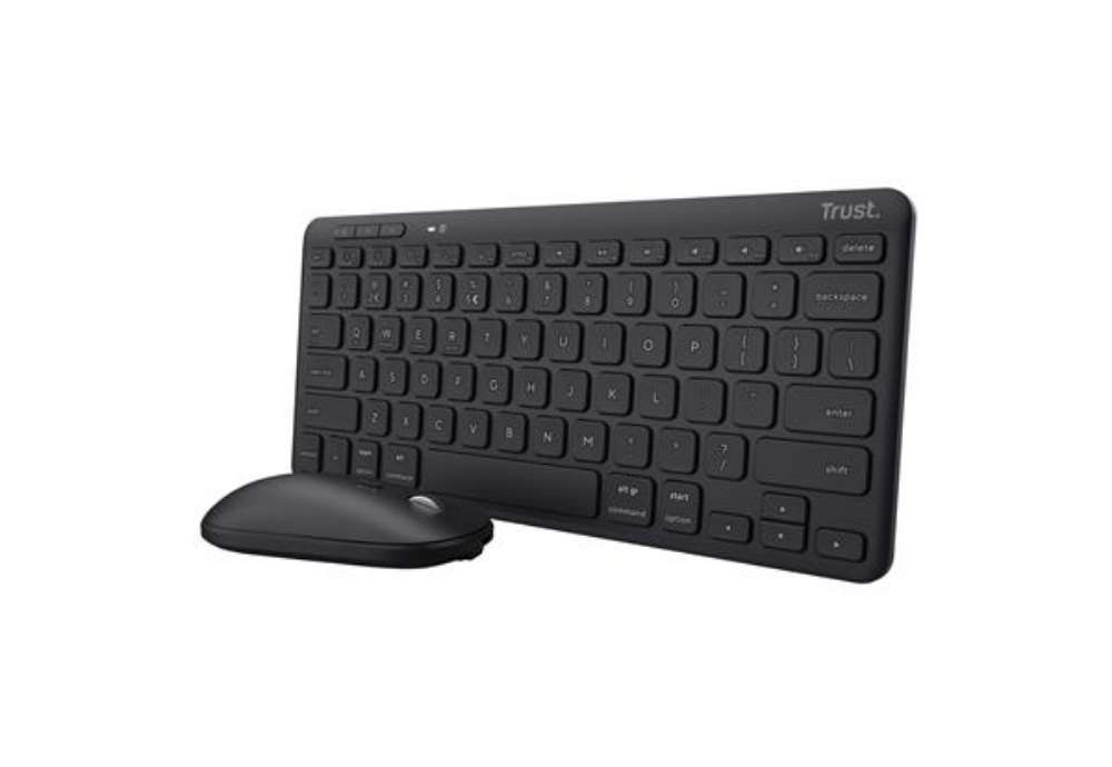 Immagine di Tastiera e mouse Lyra - con ricevitore - wireless - Trust