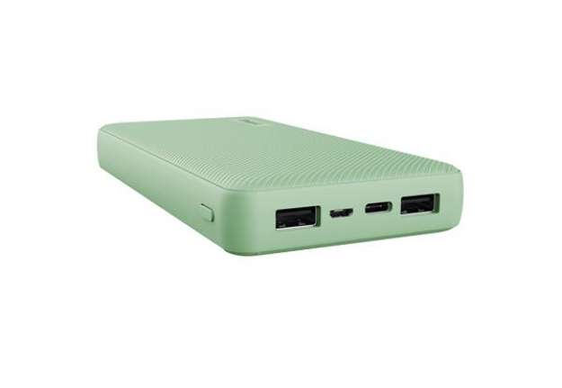 Immagine di Powerbank Primo - ad alta capacit? - da 20.000 mAh - verde - Trust