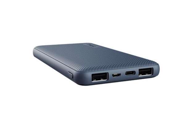 Immagine di Powerbank Primo - ultrasottile - da 10.000 mAh - blu - Trust