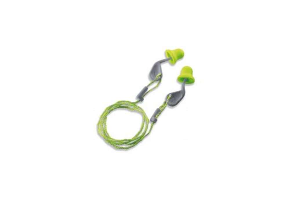 Immagine di Tappi auricolari monouso xact-fit con cavità per pollice Uvex - lime Conf 50 paia - 2124001