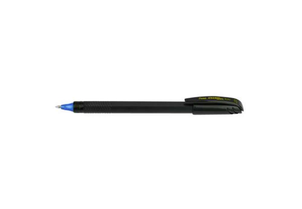 Immagine di Roller ricaricabile Pentel EnerGel con cappuccio - materiale 96% riciclato - blu - conf. 12 pezzi  -
