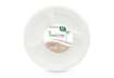 Immagine di Piatti a 3 scomparti bio-compostabili ecoCanny Party bianco Ø261x28 mm conf. 50 pz - ECO-007CA