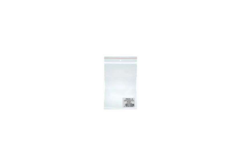 Immagine di Buste con chiusura a pressione trasparenti in LDPE Donau 22x28 cm - conf. da 100 pz - 1792900PL-00