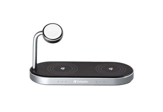 Immagine di Verbatim - Supporto di ricarica wireless - 3-in-1 - WCS-03