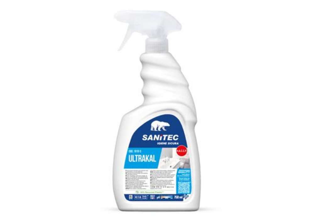 Immagine di Disincrostante Ultrakal gel a base di acido fosforico e di acido sulfammico Sanitec 750 ml - 1910-S