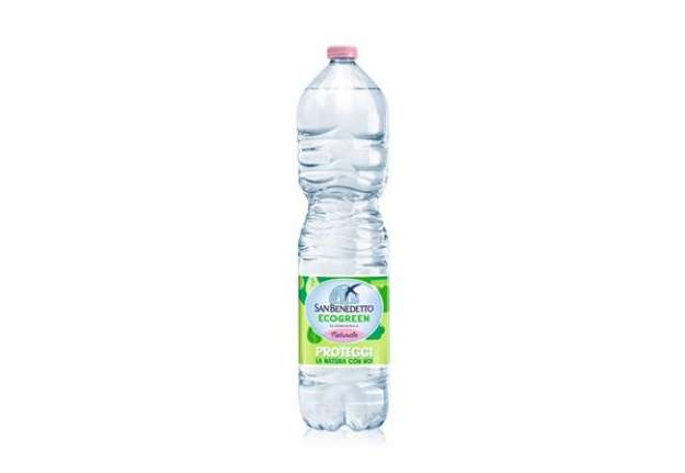Immagine di Acqua minerale 1,5 L Ecogreen San Benedetto naturale in conf. da 6 bottiglie - 1755