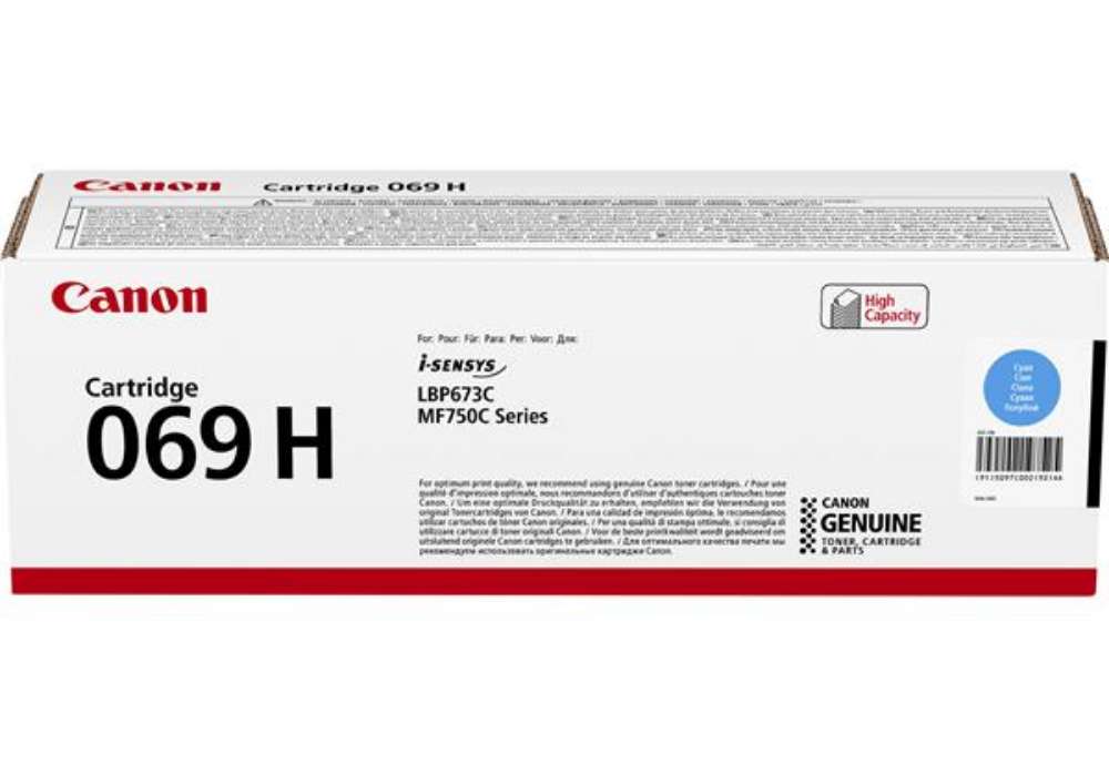 Immagine di Canon - Toner 069C - Ciano - 5097C002 - 5.500 pag