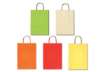 Immagine di Borsa Allegra su carta kraft bianca colori light assortiti conf. 25 pz Rex-Sadoch 16x8x21 cm - SDF16