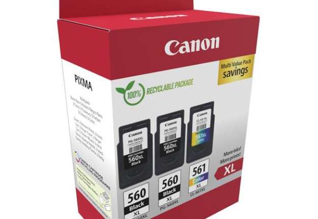 Immagine di Canon - Cartuccia Ink MultiPack PG-560XLx2/CL-561XL - 3712C009