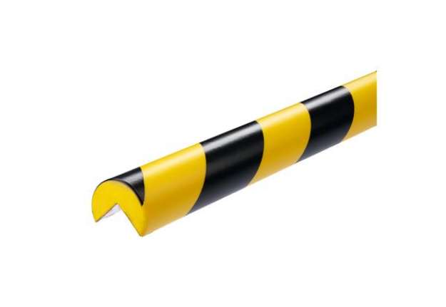 Immagine di Profilo paracolpi angolare C25R - giallo/nero - Durable