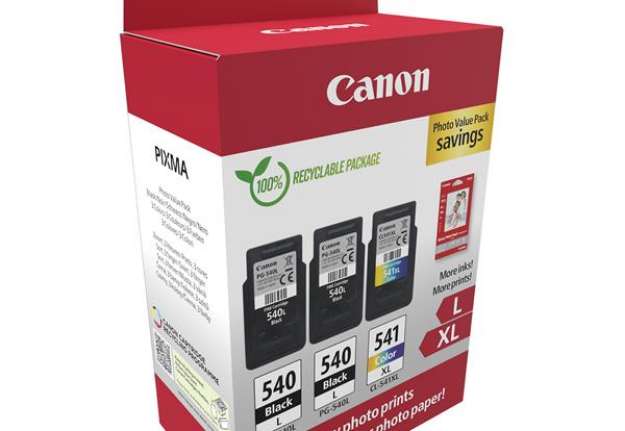 Immagine di Canon - Cartuccia Ink PG-540Lx2/CL-541XL - con Confezione Fogli - 5224B015