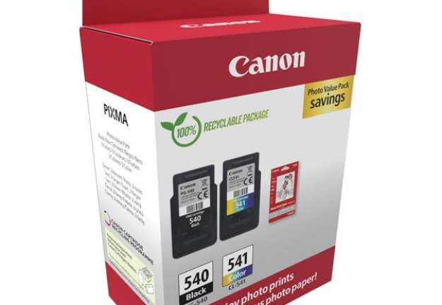 Immagine di Canon - Cartuccia Ink PG-540/CL-541 - con Confezione Fogli - 5225B013