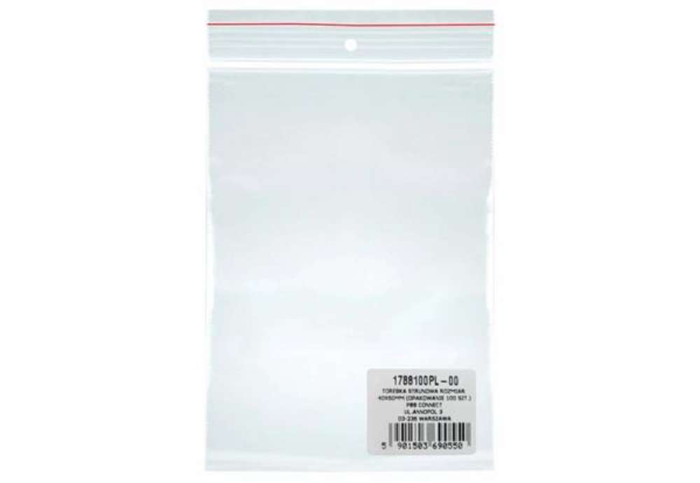 Immagine di Buste con chiusura a pressione trasparenti in LDPE Donau 21,5x30 cm conf. da 100 pz - 1792800PL-00