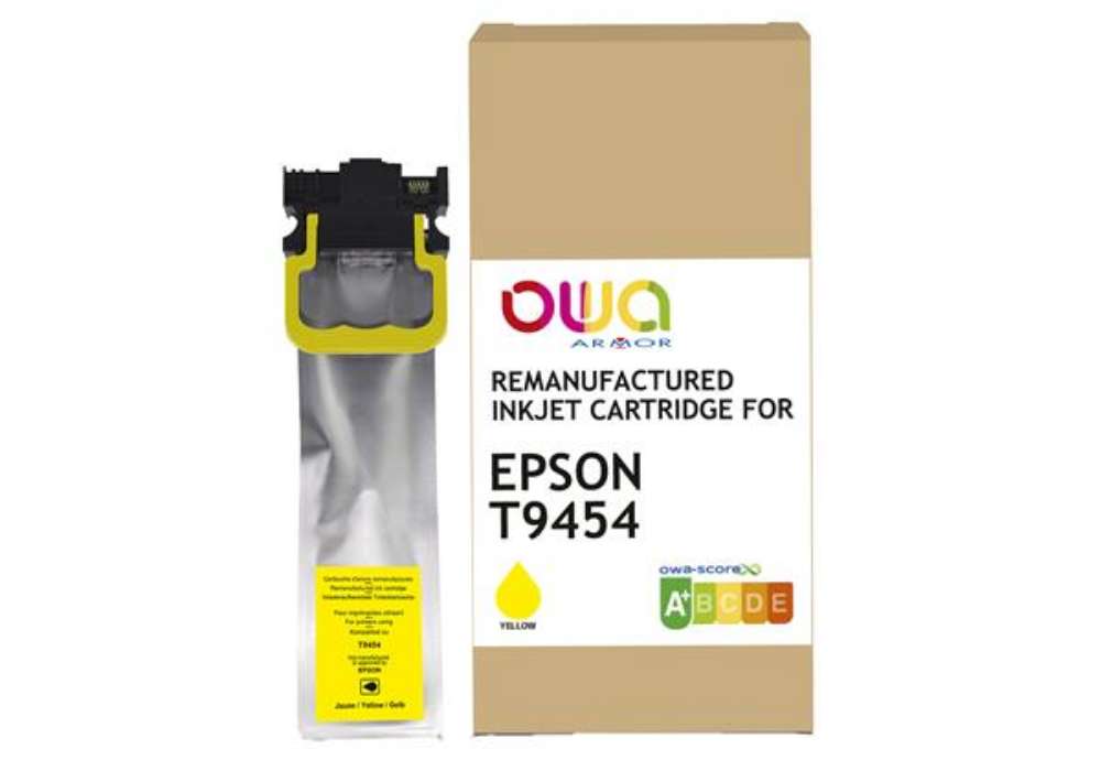 Immagine di Armor - Cartuccia ink Compatibile  per Epson T945 - Giallo - K20805OW - 77 ml