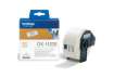 Immagine di Rotolo da 400 etichette adesive in carta nero/bianco Brother 38 x 90 mm DK11208